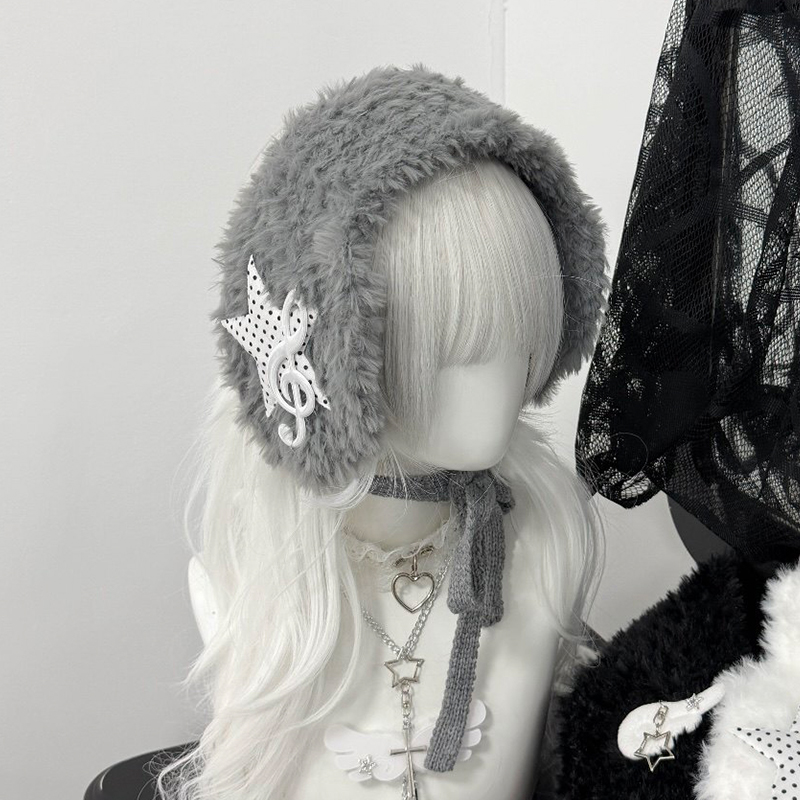 Winter Clothing Earmuffs - Winter-Damen-Plüsch-Ohrenwärmer Schal Zweifach Verwendbar Japanische und