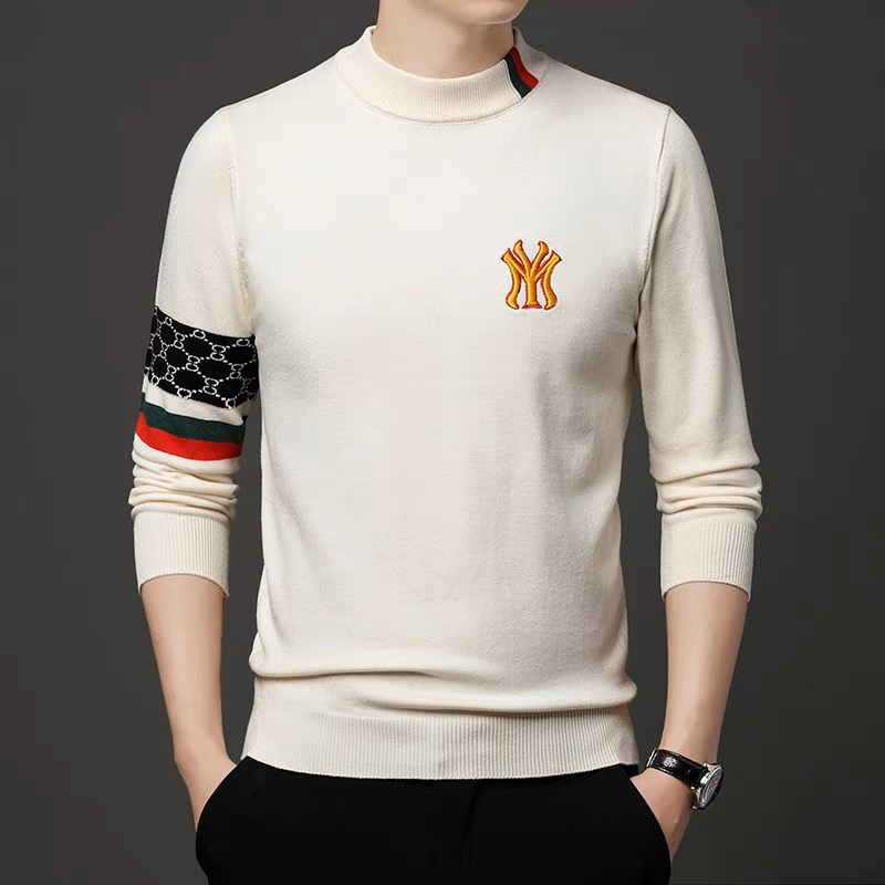 Winter Clothing Brands - High-End-Luxus-Designer marke Stick pullover Herren Rundhals-Strick