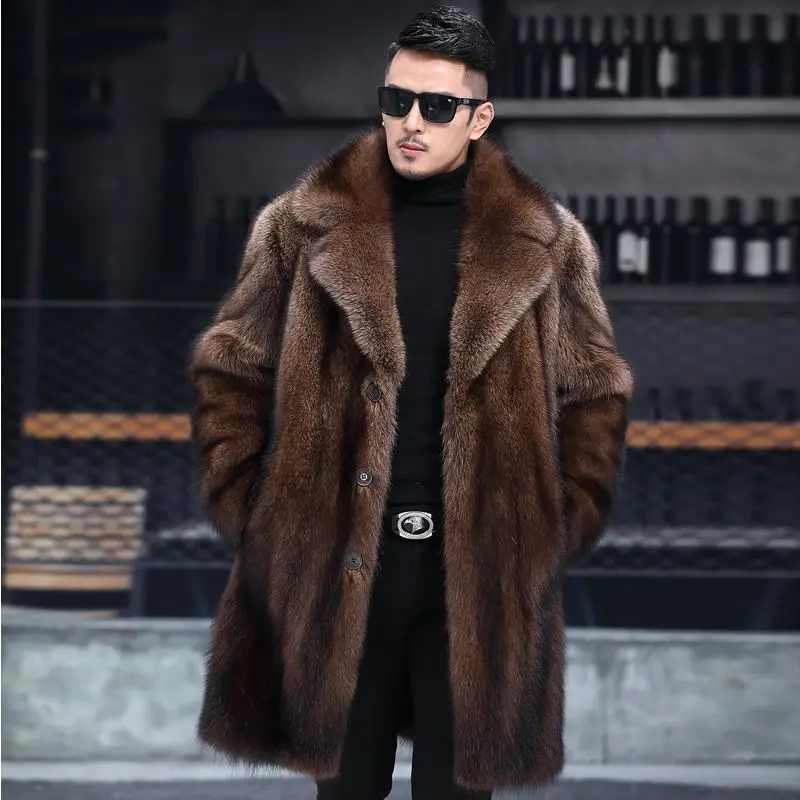 Quality Winter Clothing - Luxus Marke männer Kleidung Pelz Jacken