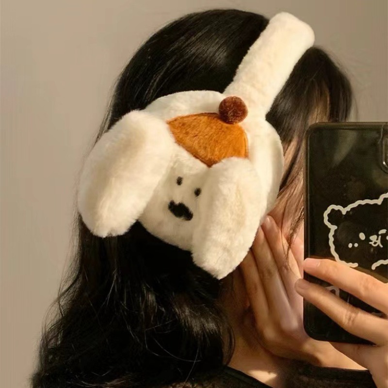 Winter Clothing Earmuffs - Nette Cartoon Welpen Ohrenschützer Winter Winddicht
