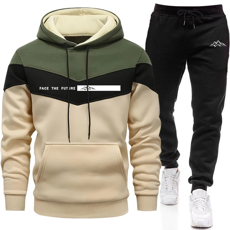 Winter Clothing Usa - Neuer Herren-Trainingsanzug Herbst Winter Lässiges Sweatshirt-Outfit