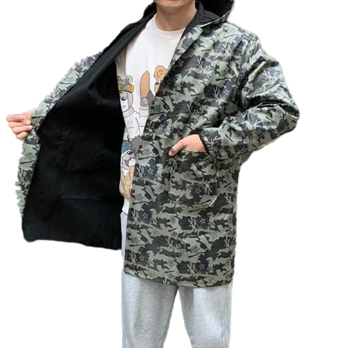Winter Clothing Usa - Winter-Fleece-gefütterte, wasserdichte Arbeitskleidung, staubdicht, langärmlig, mit