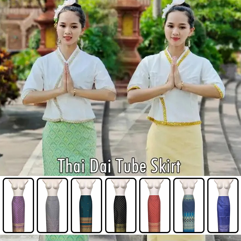 Winter Clothing Malaysia - Malaysia Thailand Nationaler langer Rock Sarong