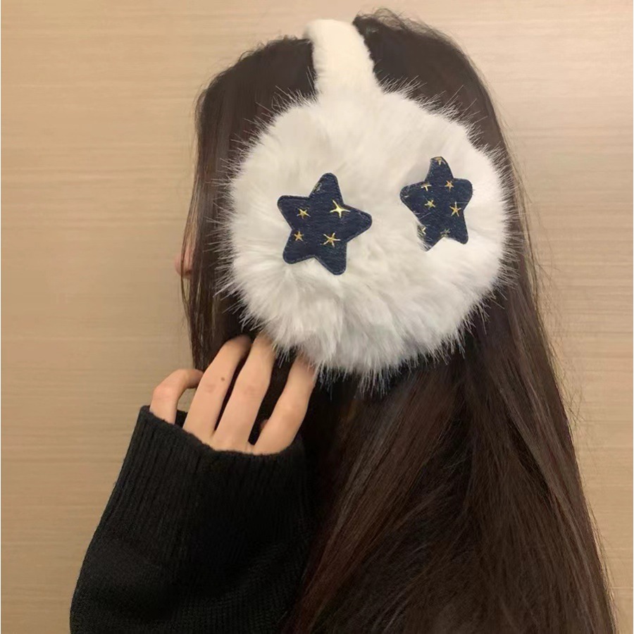 Winter Clothing Earmuffs - Mode Neue Glänzende Sterne Ohrenschützer Winter