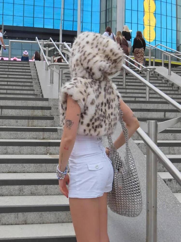 2026 Sexy Leopardenmuster Kapu – Winter Clothing Taiwan Bewertung und Preis