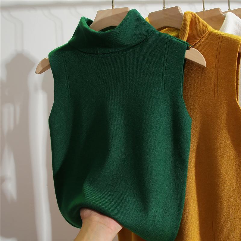 Rollkragenpullover, ärmellos,  – Winter Clothing Essentials For Women Bewertung und Preis