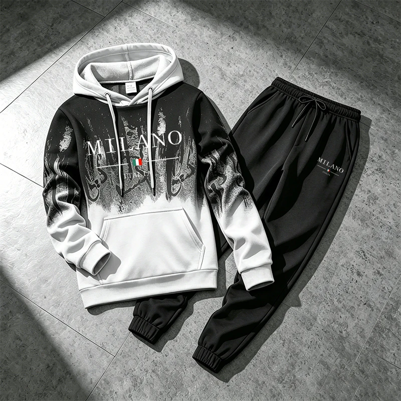 Splashed Ink Herren-Hoodie-Tra – Winter Clothing Usa Bewertung und Preis