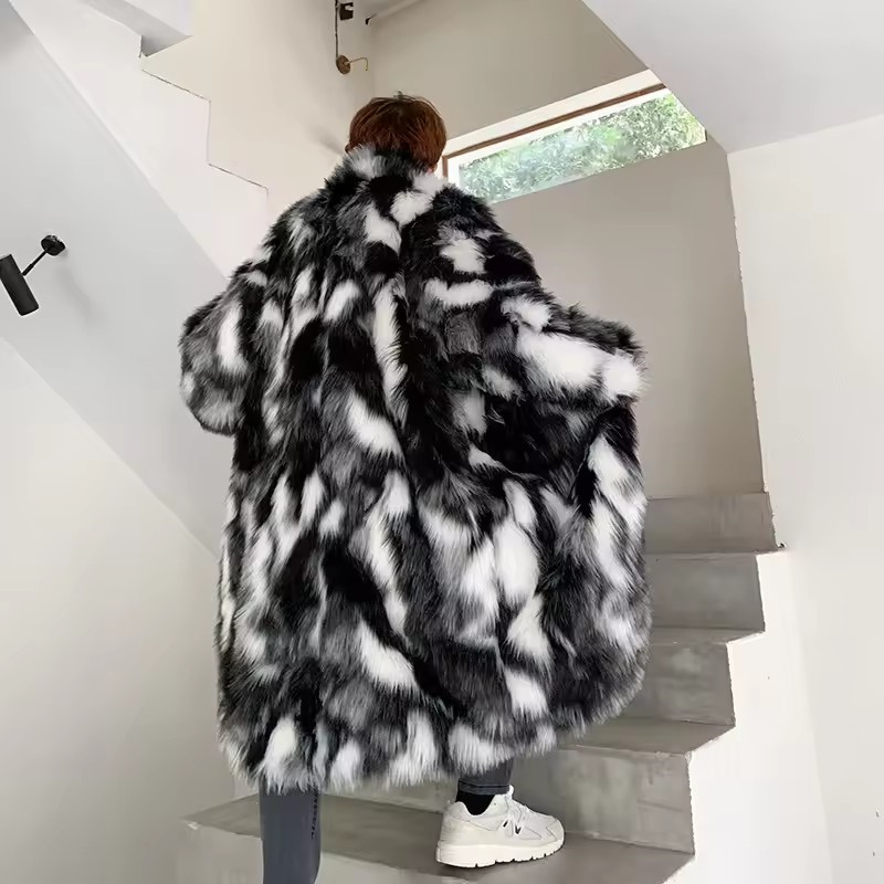 Winter Hip Hop Lange Faux Pelz – Winter Clothing Uae Bewertung und Preis