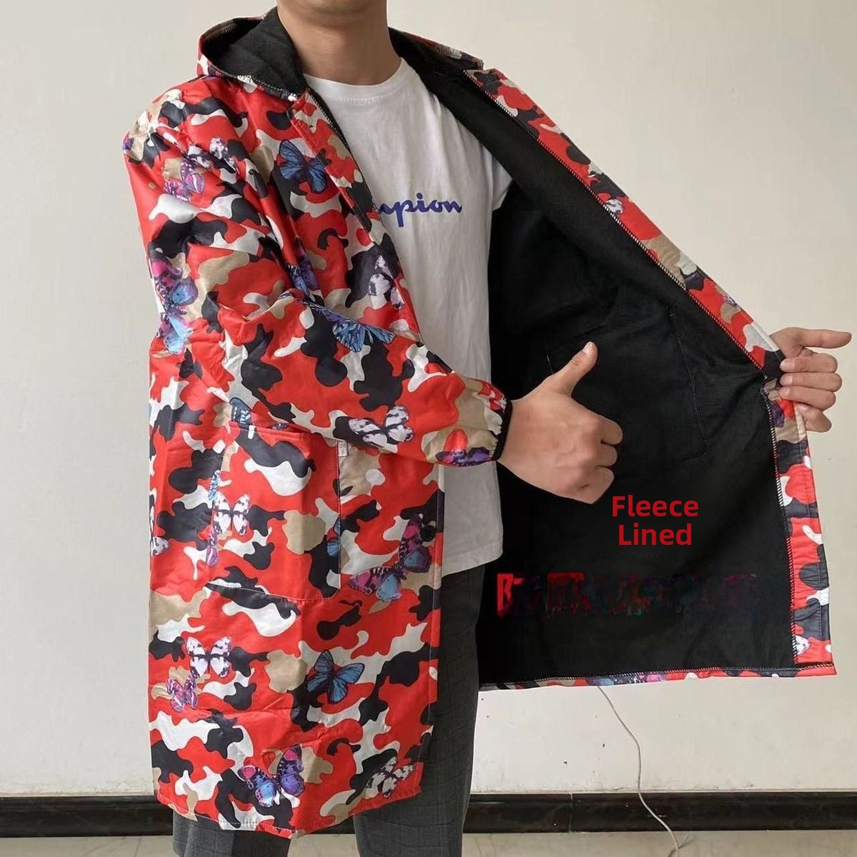 Winter-Fleece-gefütterte, wass – Winter Clothing Usa Bewertung und Preis