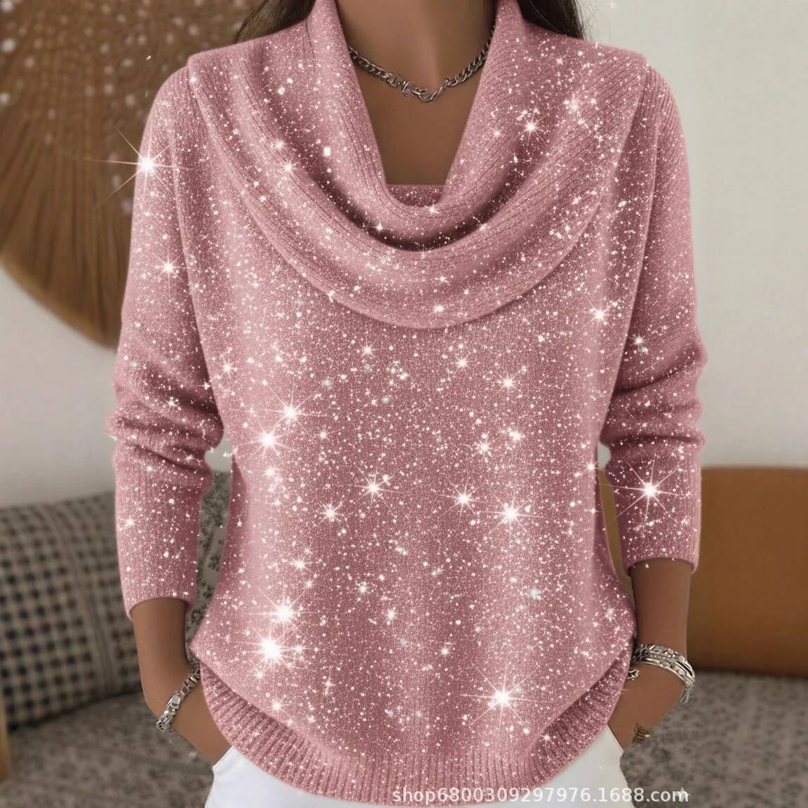 Modischer Pailletten-Strickpul – Winter Clothing Taiwan Bewertung und Preis