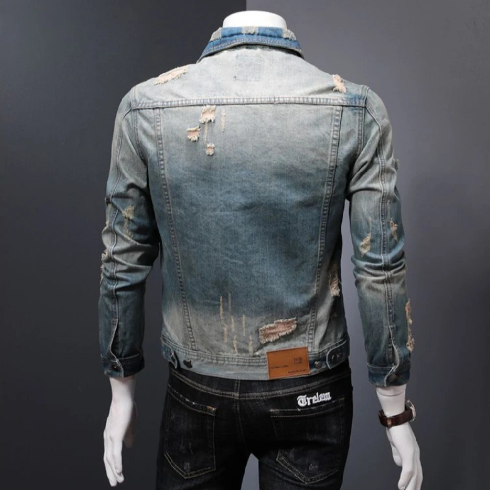 Gepolsterte Jeansjacken für He – Winter Clothing Uae Bewertung und Preis