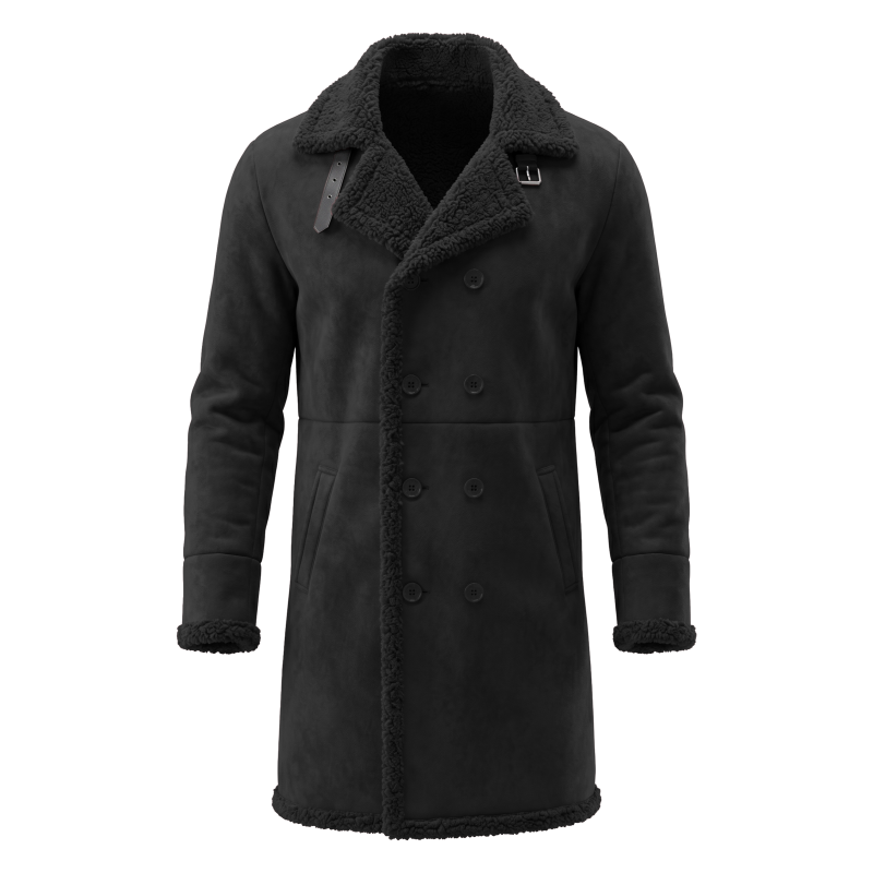 Herren Kunstwildleder Pelzgefü – Winter Clothing Uae Bewertung und Preis