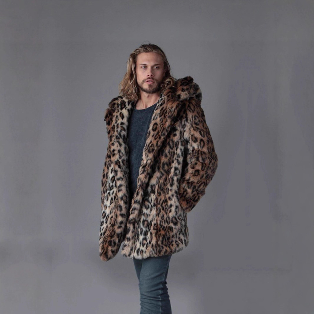 Herren-Kunstpelzjacke, Winterm – Winter Clothing Uae Bewertung und Preis