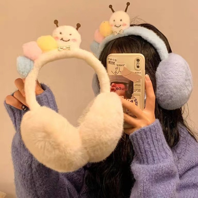 Neue süße lustige Plüsch Raupe – Winter Clothing Earmuffs Bewertung und Preis