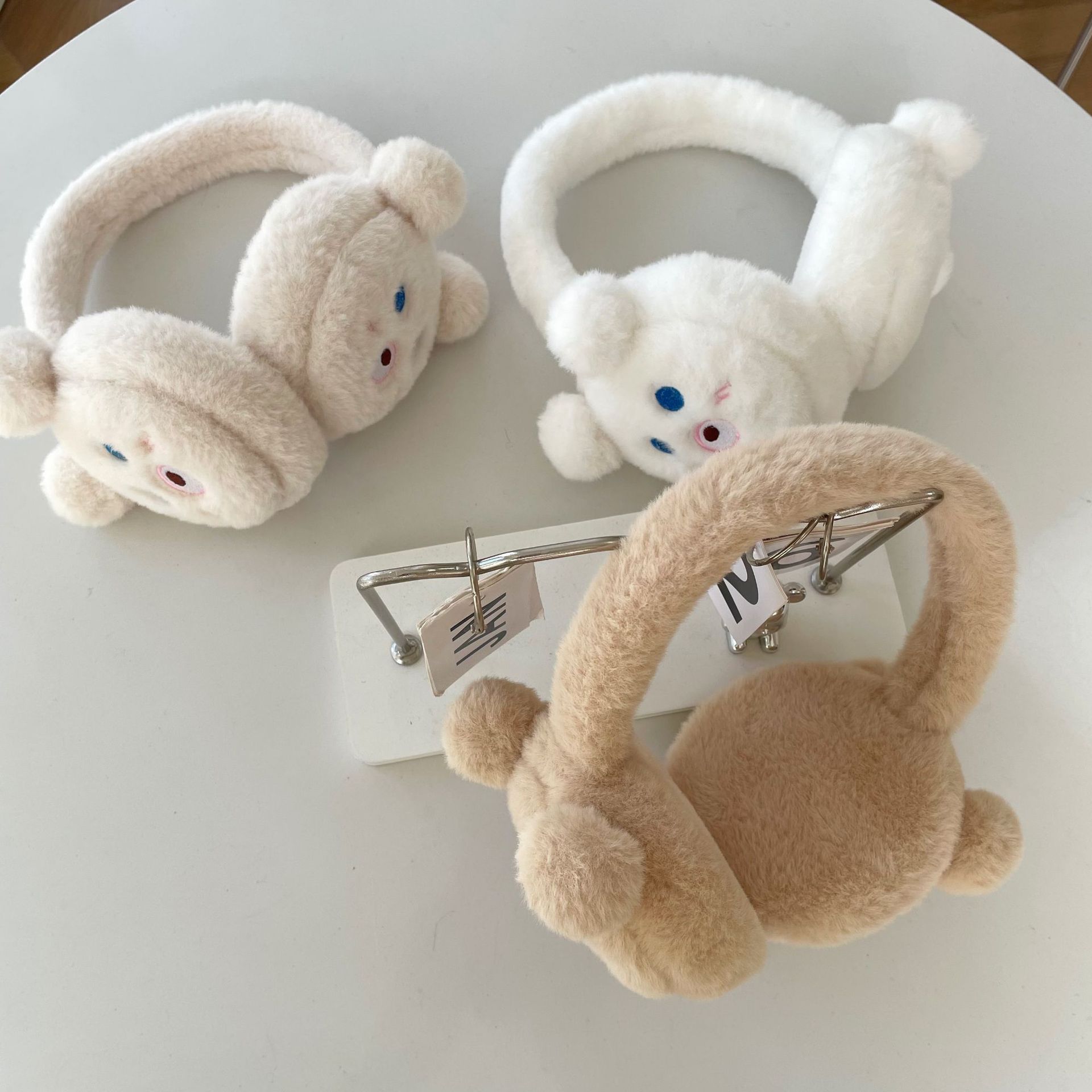 Niedliche Cartoon-Bär-Ohrensch – Winter Clothing Earmuffs Bewertung und Preis