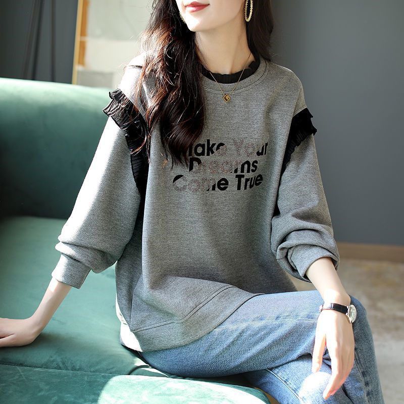 Lose graue Damen-Pullover-Ober – Winter Clothing Essentials For Women Bewertung und Preis