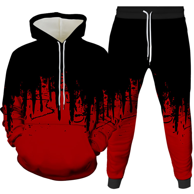 Tinte Malerei 3D Gedruckt Hood – Winter Clothing Usa Bewertung und Preis