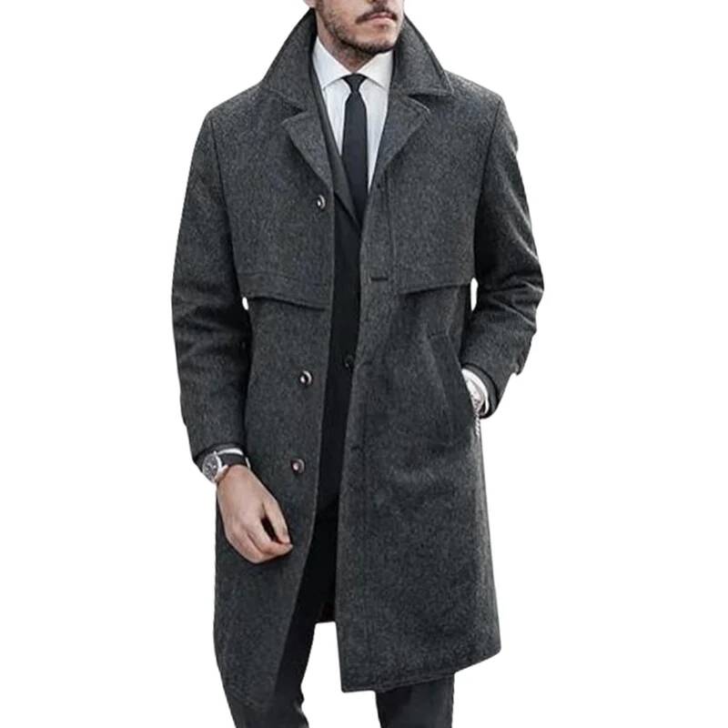 Herren-Reversmantel für Büro u – Winter Clothing Taiwan Bewertung und Preis